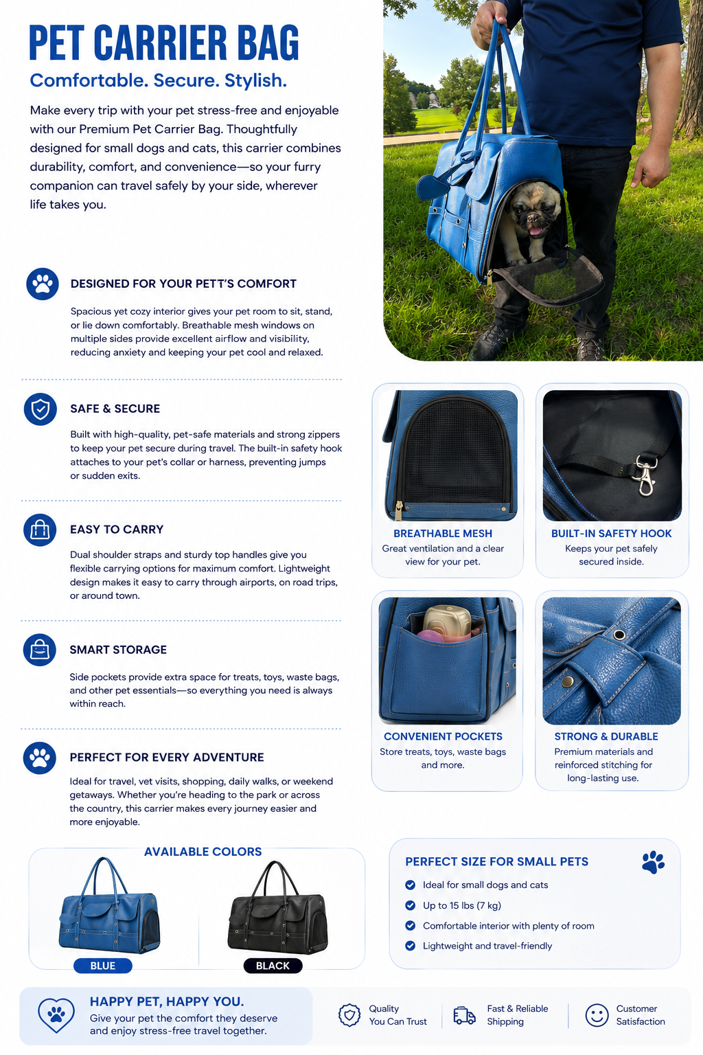 Pet Carrier Bag