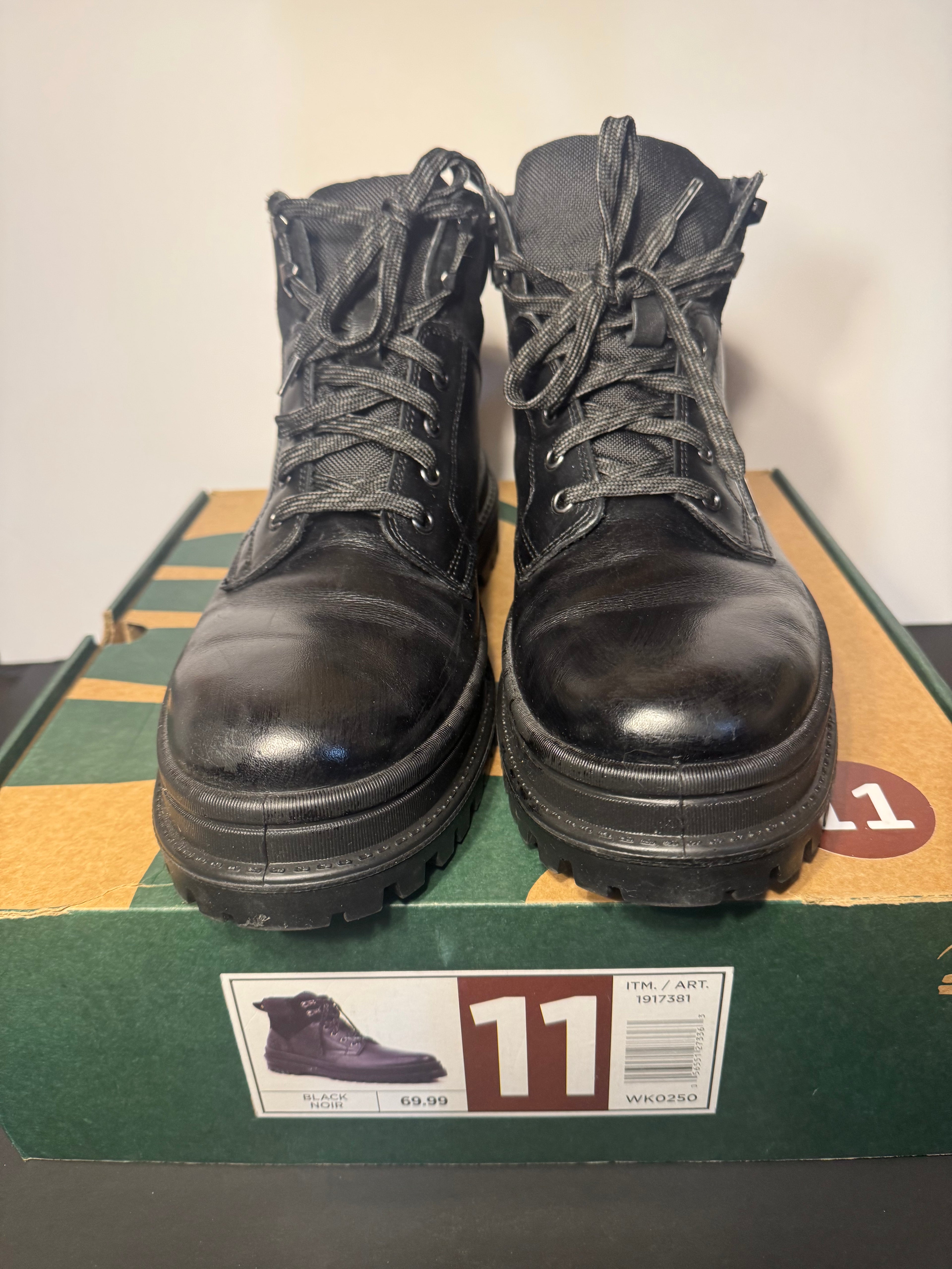 🥾 NEW KAMIK MEN’S BOOTS – BLACK | SIZE 11 🥾