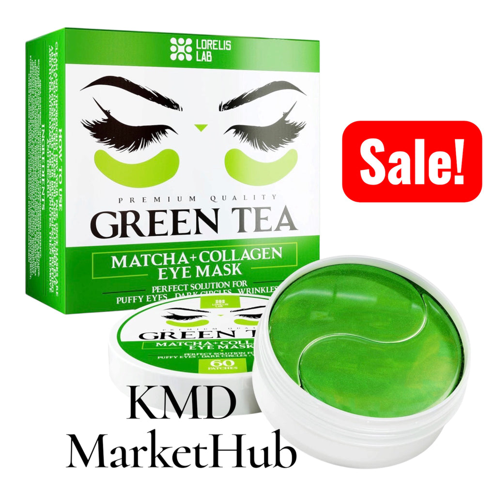 Green Tea Matcha + Collagen Eye Mask (3 for $75)