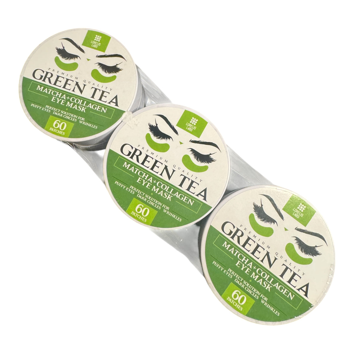 Green Tea Matcha + Collagen Eye Mask (3 for $75)