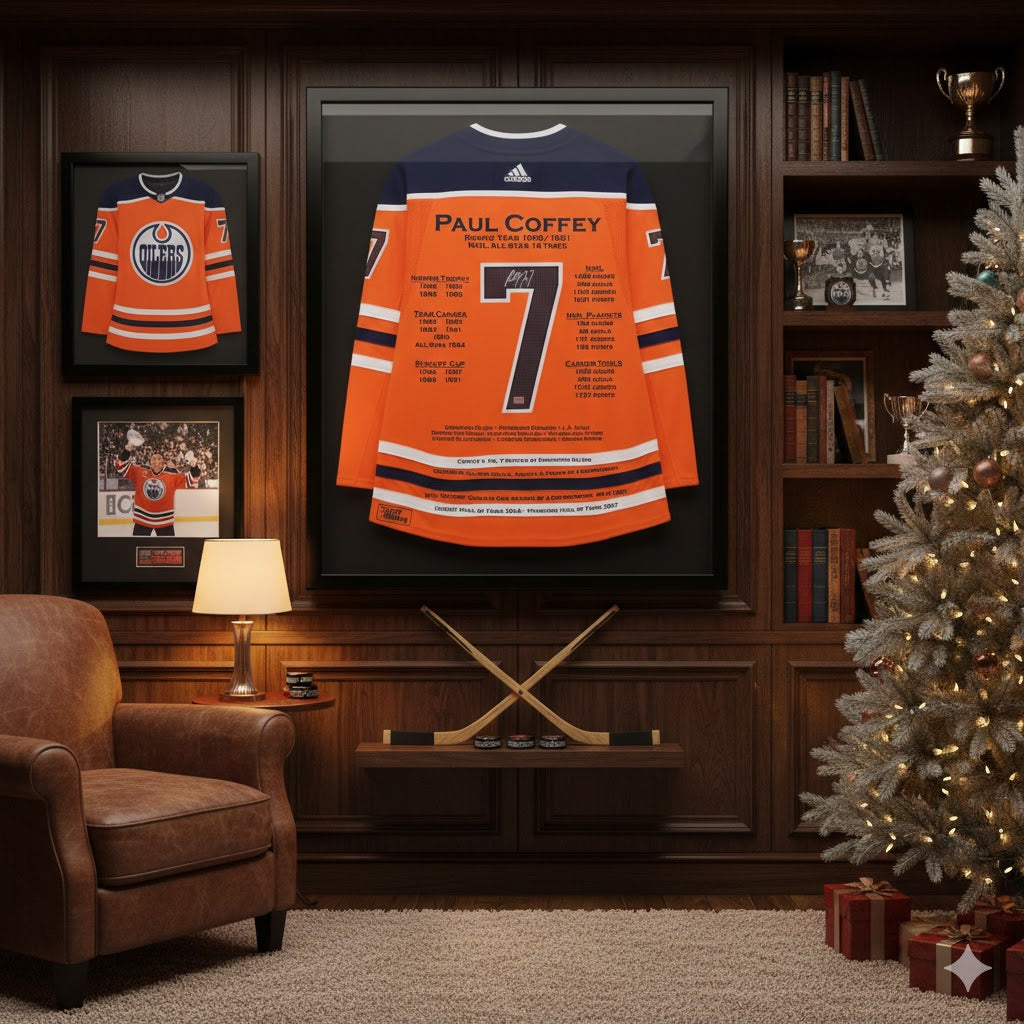 Paul Coffey Autographed Orange Elite Edition Career Jersey