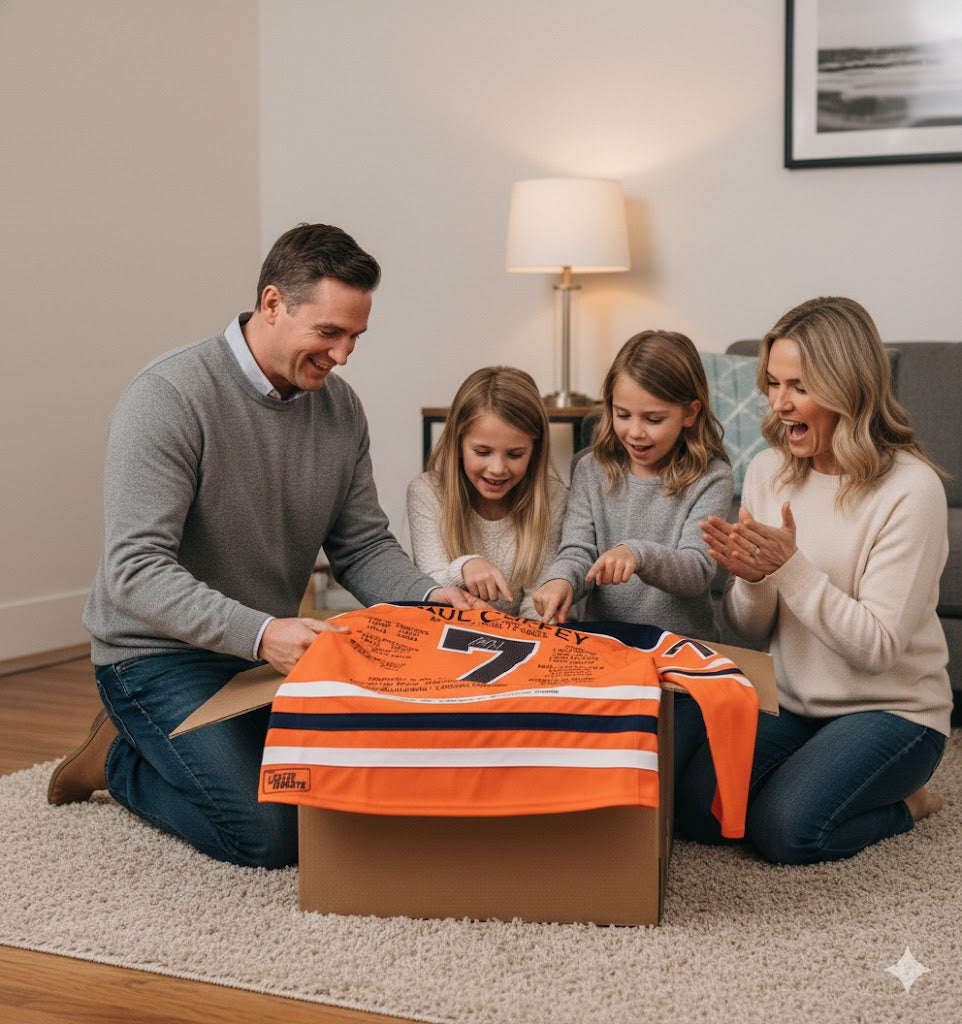 Paul Coffey Autographed Orange Elite Edition Career Jersey