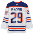 Leon Draisaitl Autographed Edmonton Oilers White Jersey
